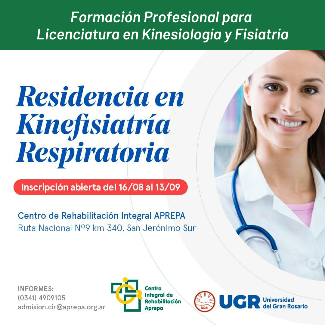 Residencia en Kinefisiatría Respiratoria