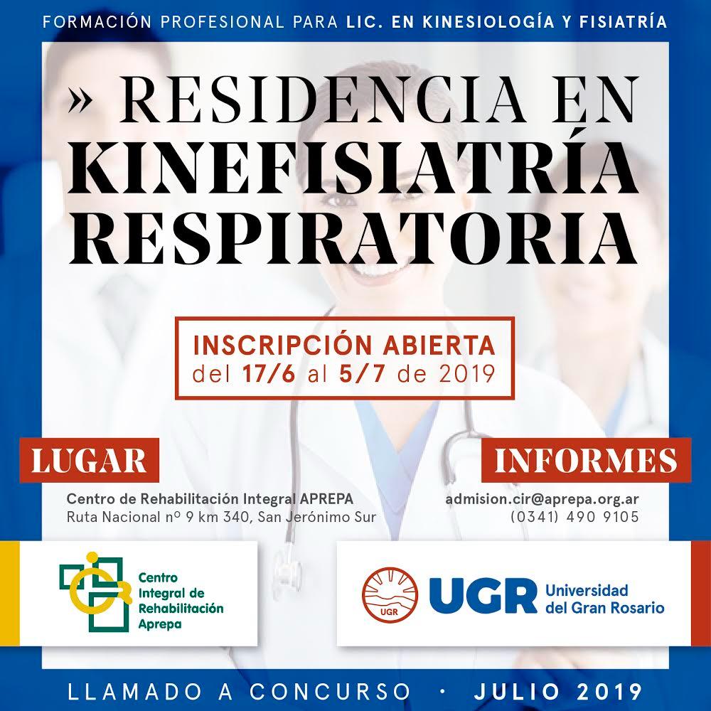 Residencia en Kinefisiatría Respiratoria