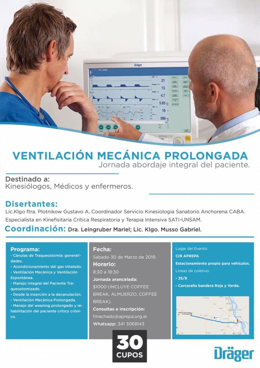 Ventilación mecánica prolongada